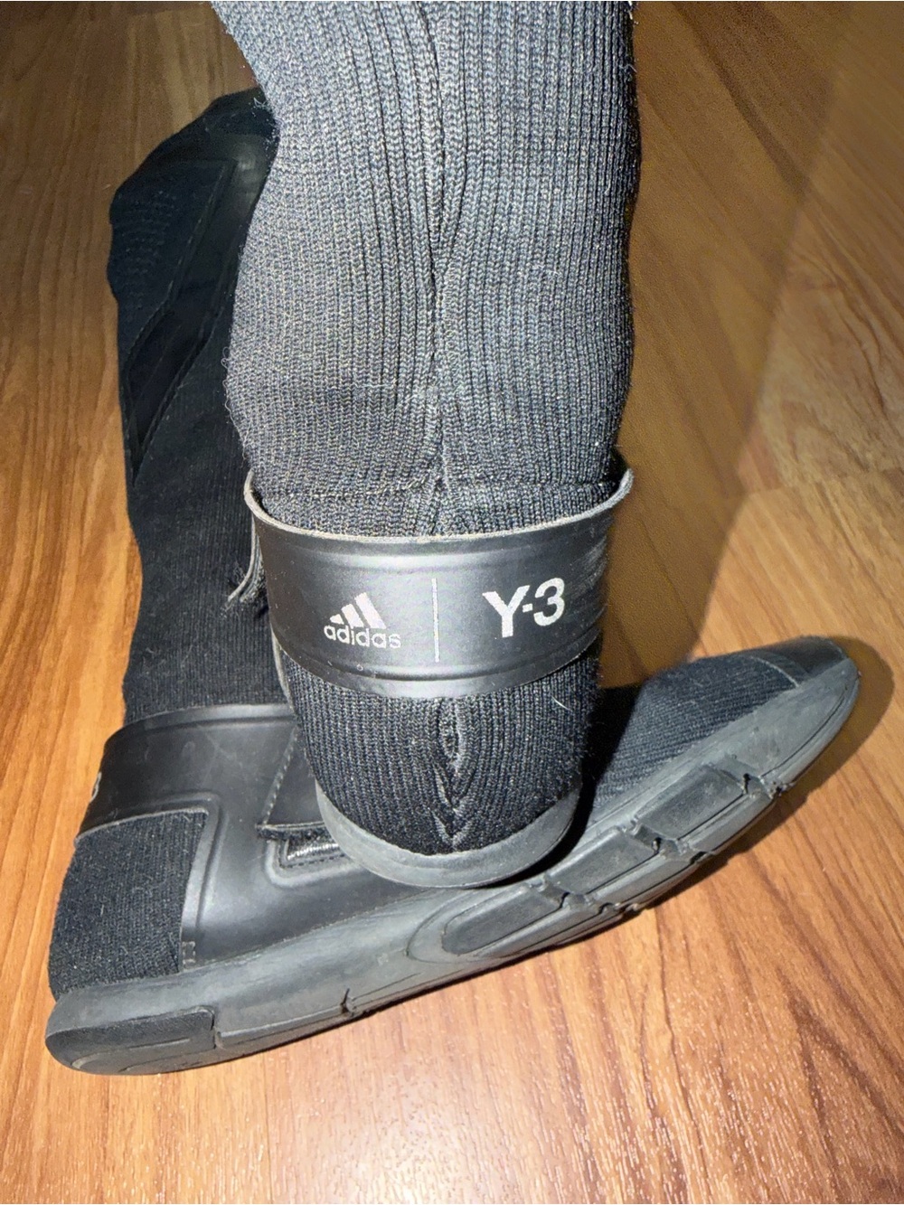 Adidas Y-3 Qasa Elle tight sock high boots - Picture 14 of 15